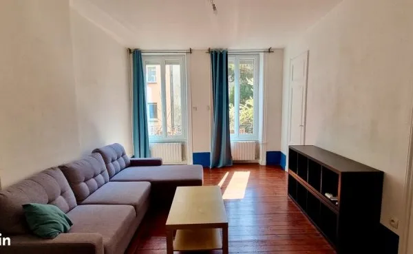 T2 meublé 65m² lumineux - Centre Albert Thomas -
