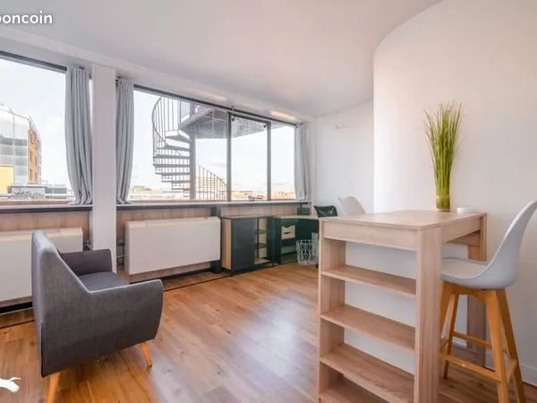 Studio 1 pièce 28 m²