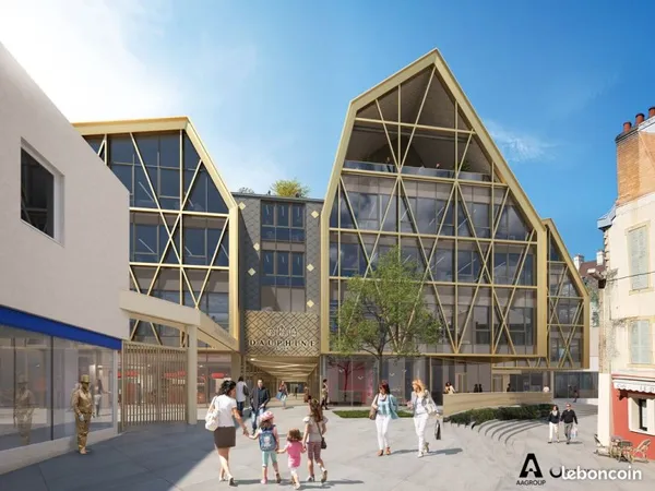 Plus belle vue de Dijon, 270m² de bureaux divisibles au dernier étage
