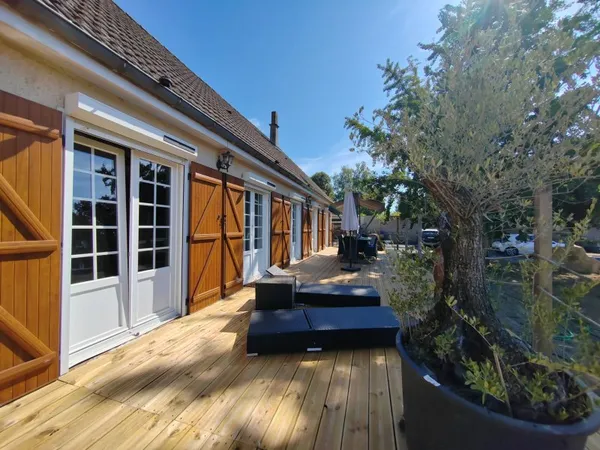Plain-pied de 130 m² sur une parcelle de 3000 m²