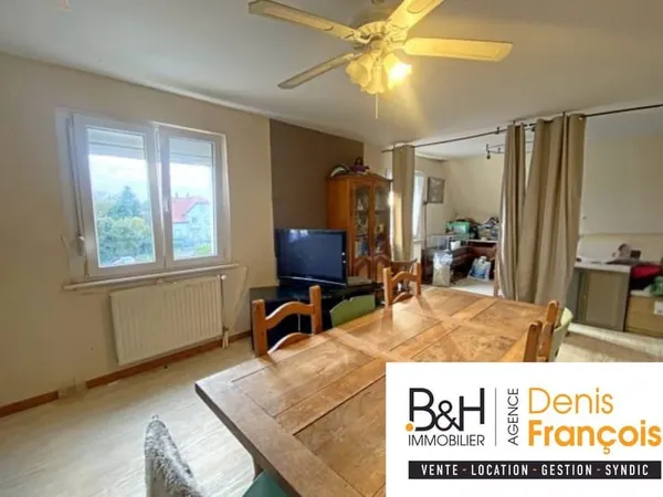 Appartement 3 chambres avec jardin à Hilsenheim