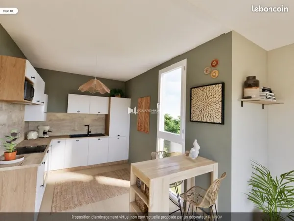Appartement 2 pièces 48 m²