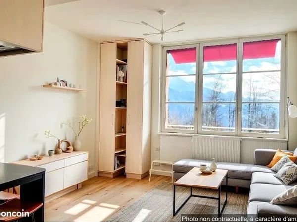 Studio 1 pièce 23 m²