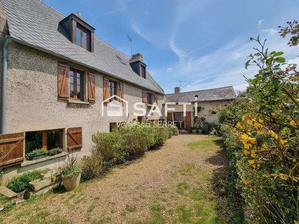 Maison 177 m² avec mezzanine + atelier 100 m² - Longueville
