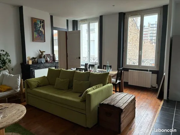 Joli appartement T2 de 63 m2 proche du cours Fauriel - bel emplacement