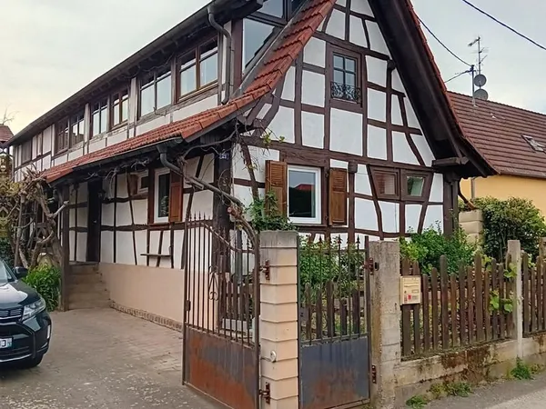 Maison alsacienne où il fait bon vivre