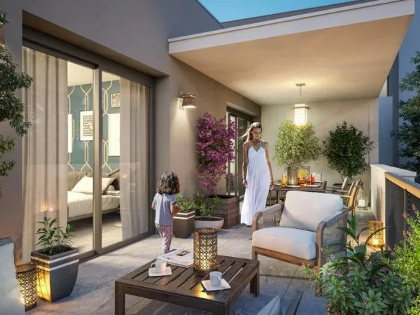 RARE SUR LE MARCHE : 5 PIECES D'ANGLE DE 90M² EN PLEIN CENTRE-VILLE AVEC 3 TERRASSES /CALME