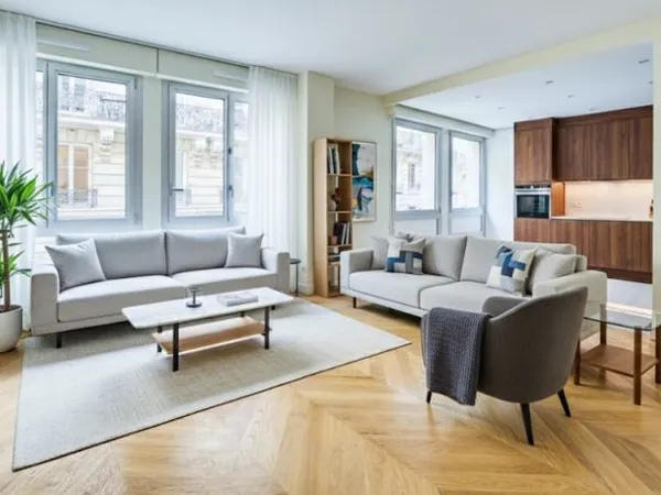 Loue appartement - 104.51m² - 3 pièces, 2 chambres - Paris
