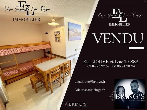 Appartement 2 pièces 25 m²