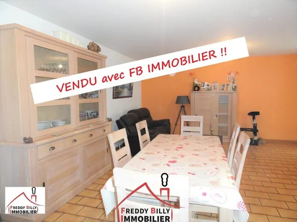 Pavillon 3 ch + sous-sol total - Terrain 539 m2