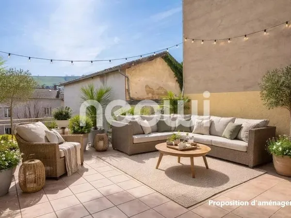 Maison de village avec jardin et fort potentiel d'évolution