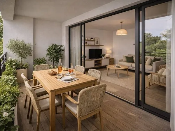 Appartement 3 pièces 60 m²