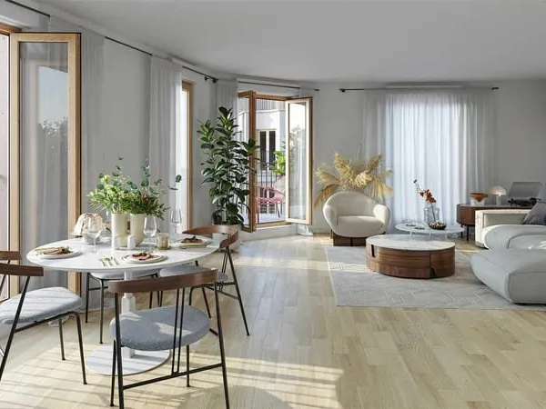 Appartement type F2 avec balcon Mairie Hoche - 305 000 Euros