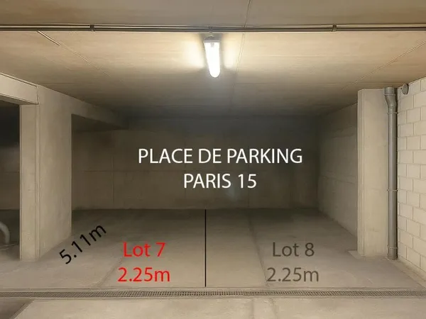 Parking 11 m² Paris