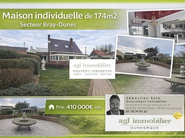 Maison à vendre Bray-Dunes