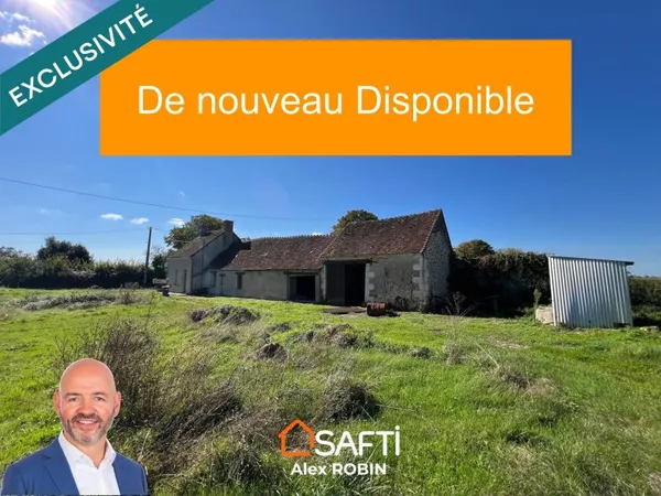 Charmant Corps de Ferme à Restaurer
