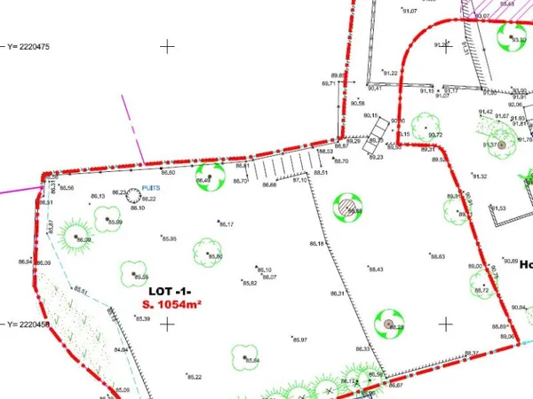 La Valette-du-Var - quartier LA CALABRO, terrain à batir 105