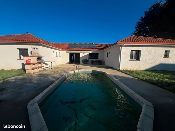 Maison + appartement + garage