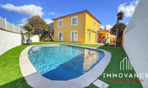 Mauguio - Grande maison familiale avec piscine, au calme absol