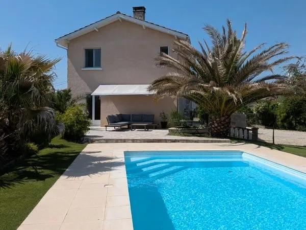 Maison familiale dpe b - piscine & calme - vue pyrénées