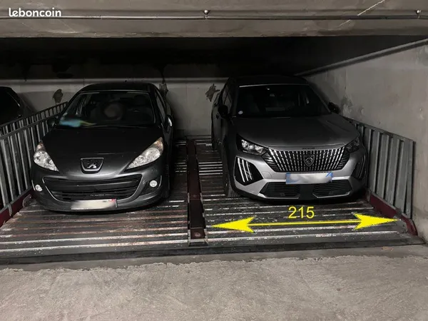 Parking en sous sol Saxe Gambetta