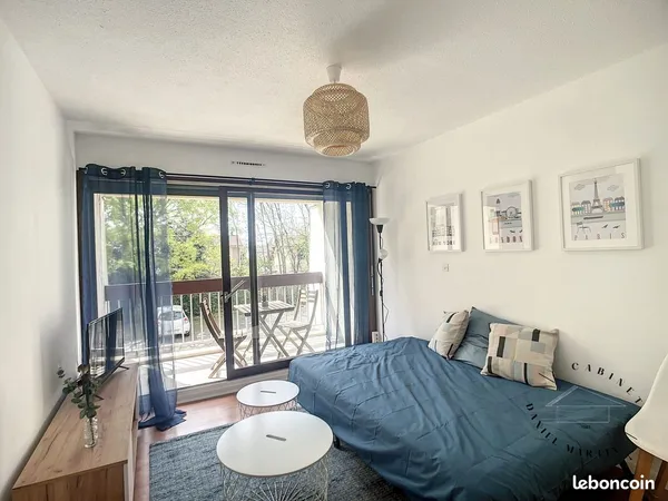 Studio 1 pièce 21 m²