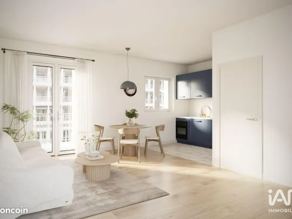 Studio 1 pièce 24 m²