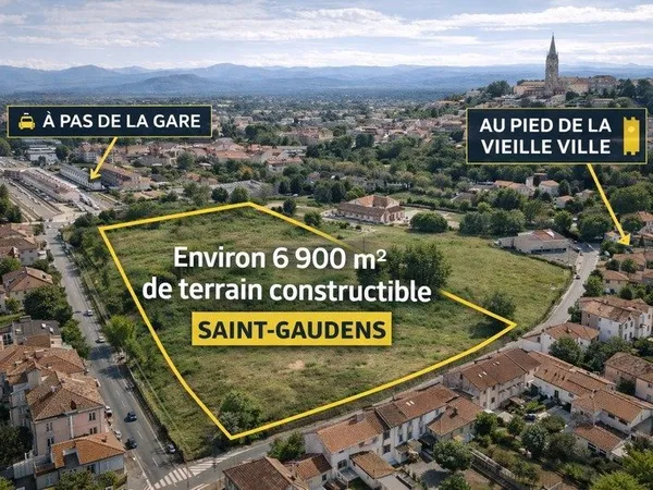 Terrain à vendre - SAINT GAUDENS (31)