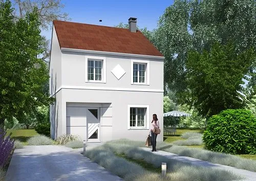 Terrain + maison 87 m²