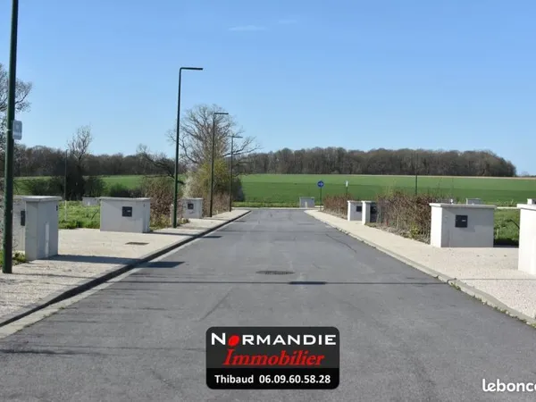Terrain 560 m² Bacqueville-en-Caux