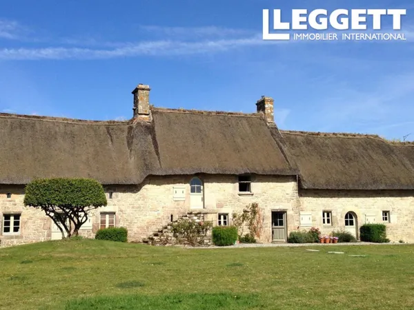 Charmante chaumière 3 chambres avec bâtiment en pierre à rénover, hameau, 4 790 m² jardin