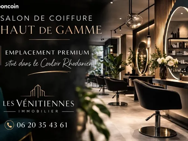 Salon de coiffure mixte haut de gamme