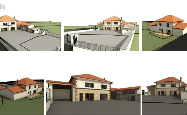MAISON À RÉNOVER ENTIÈREMENT + DÉPENDANCES - GROS POTENTIEL - 1100 m² TERRAIN