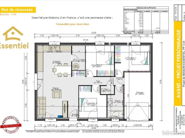 Maison 4 pièces 76 m²
