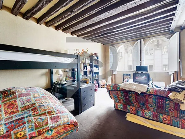Paris 1er - Grand studio de 47m2 au coeur de Paris