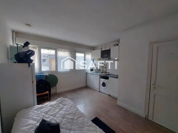 Proche du Métro Mairie de Montrouge - Coeur de Montrouge - Studio vendu loué de 17,21 m2