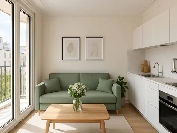 Appartement 1 pièce 34 m²