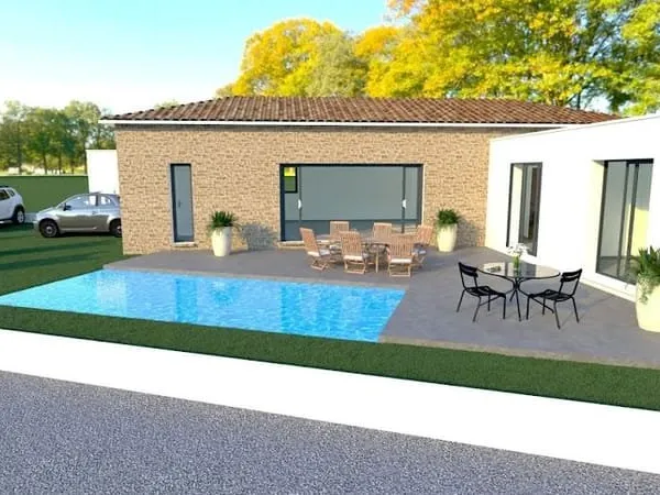 Terrain 800 m²