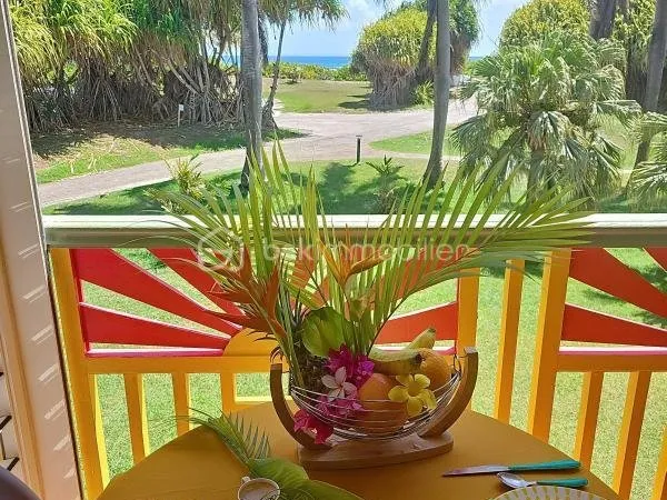 Splendide studio vue mer Anse des Rochers