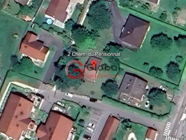 Chalet sur terrain de 600 m2