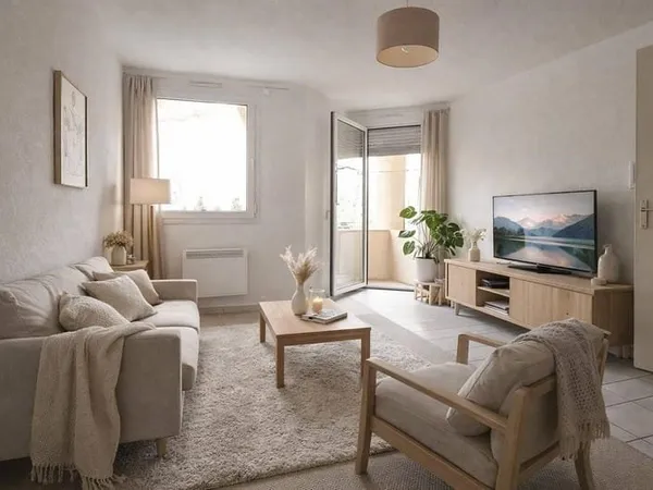 Appartement 3 pièces 63 m²