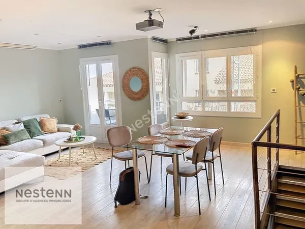 Très bel appartement Duplex à Bandol Centre 4 pièces de 95 m²...