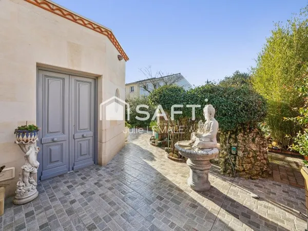 Talence Mairie - Maison de charme avec jardin, studio indépendant et garage double