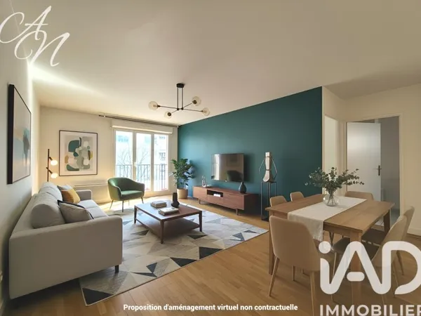 Appartement 3 pièces 66 m²