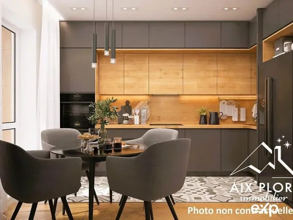 Vends appartement T4 Challes les eaux avec terrasse