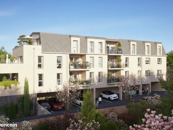 T3 neuf 65m² avec terrasse de 16m² - coeur de ville