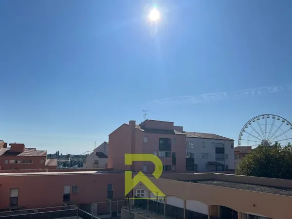 LE CAP D'AGDE-APPARTEMENT 2 PIECES AVEC TERRASSE ET GARAGE