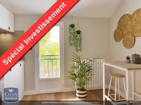Appartement 1 pièce 29 m²