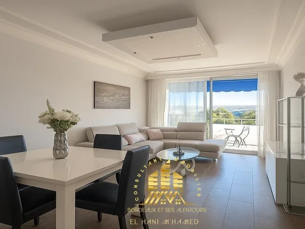 APPARTEMENT T4 À VENDRE À 7 MINUTES DE BORDEAUX SUR LE HAUT CENON
