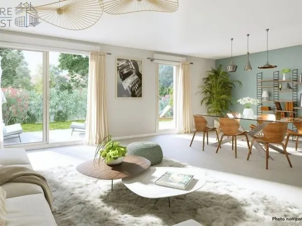 Appartement T5 en duplex 145,4m2 avec jardin de 101m2 à La Roch